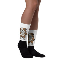 English Bulldog Smiling Socks