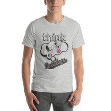 Think Bulldogs - French and English Bulldogs -Short-Sleeve Unisex T-Shirt