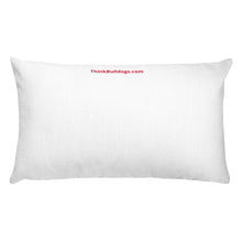 French Bulldog Rectangular Pillow - "I LOVE YOU"